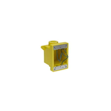 Woodhead Electrical Box, FD Box Type, PBT Glass-Filled 452CR